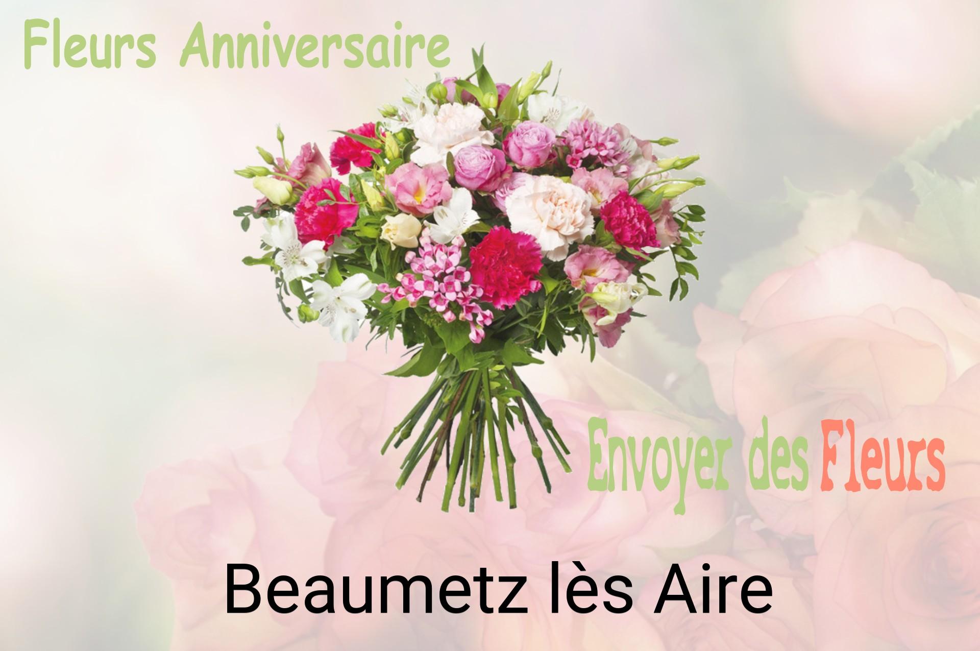 Bouquet de fleurs d’anniversaire livré à Beaumetz-lès-Aire