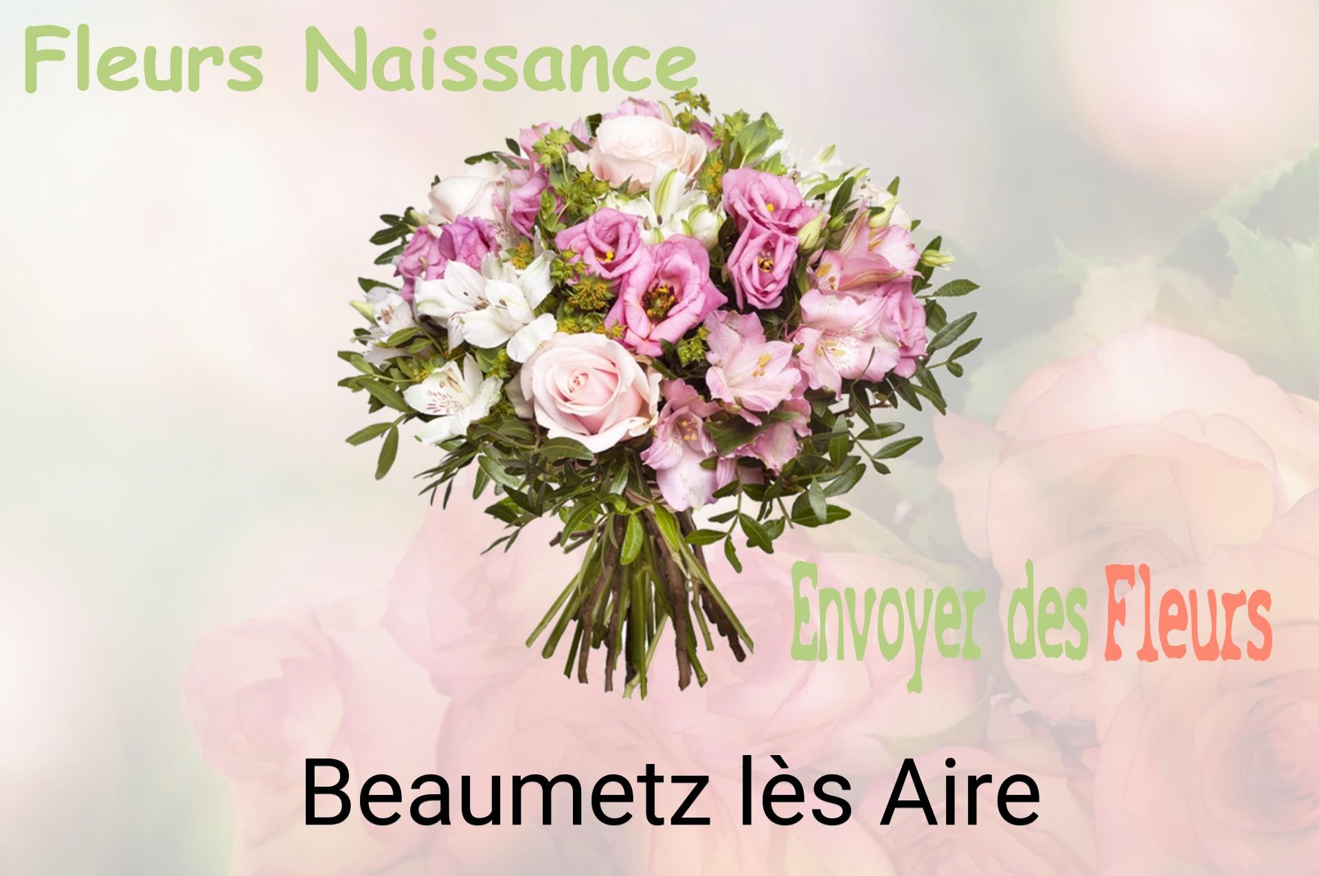 Bouquet de fleurs de naissance livré à Beaumetz-lès-Aire